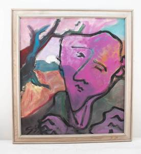 lot 39 image: E.J. Gold Original Oil on Canvas Painting
