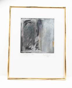 lot 164 image: A. Echols Dream Structure XVIII Original Mixed Media Pastel on Paper