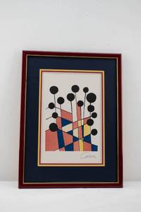 lot 165 image: After Alexander Calder Balloons Lithograph w COA