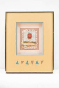 lot 280 image: Beth Donahue Untitled Southwest-Style Mixed Media Collage
