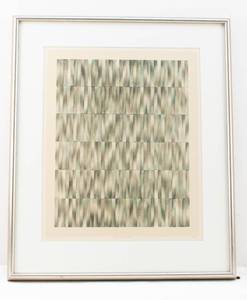 lot 285 image: David Trowbridge 1974 Abstract Lithograph Printers Proof