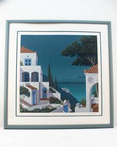 lot 359 image: Jim Buckels Above Scylla and Charybdis Serigraph, Signed & Numbered