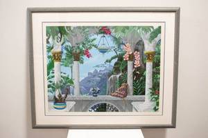 lot 364 image: John Kiraly Meditation in Tijuca Serigraph, Signed & Numbered