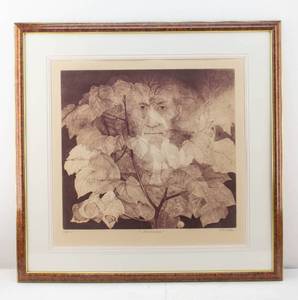 lot 365 image: G.H. Rothe Mindscape Signed and Numbered Mezzotint
