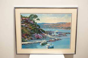 lot 334 image: 2 Howard Behrens Serigraphs Riviera and Sausalito