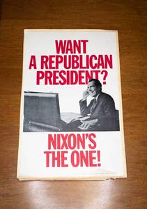 lot 310 image: Richard Nixon Political Posters from New Hampshire Nixon for President Committee