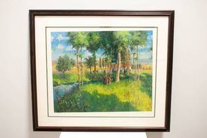 lot 326 image: Christian Title Golden Light Signed & Numbered Serigraph