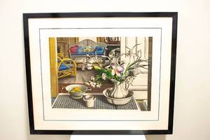 lot 325 image: Nancy Hagin Summer House Serigraph, Signed, 191200