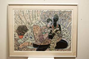 lot 372 image: Wong Shue You My Sweet Large Serigraph, Signed & Numbered
