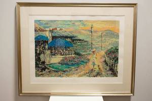 lot 373 image: Steve Bloom Las Brisas Serigraph, Signed & Numbered
