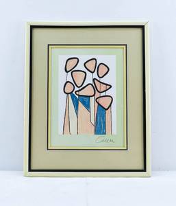 lot 248 image: After Alexander Calder Le Cirque Lithograph w COA