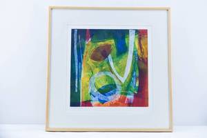 lot 253 image: Ginger Mongiello Syncopated Descent Monotype