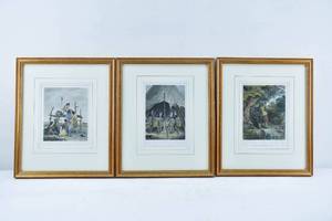 lot 211 image: 5 US Army Capt. Seth Eastman Native American Prints