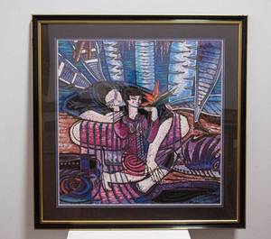 lot 518 image: Wong Shue Tomorrows Dream Serigraph, Signed & Numbered
