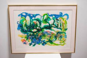 lot 537 image: Ronald Julius Christiansen Willow Brook Road Serigraph
