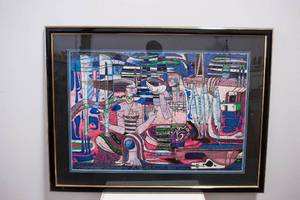 lot 556 image: Signed & Numbered Wong Shue Trade Winds Deluxe Serigraph