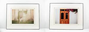 lot 226 image: Pair Jim Laser Signed Photographs - Delightful Doors