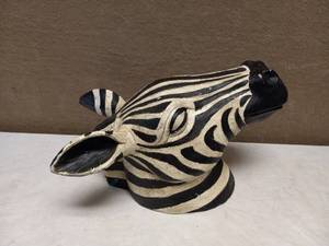ZEBRA HEAD HOME DECOR