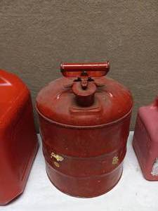 (3) GAS CANS