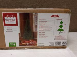 HOLIDAY TIME UNLIT 6 WESLEY PINE CHRISTMAS TREE