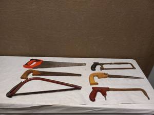 (6) HAND SAWS