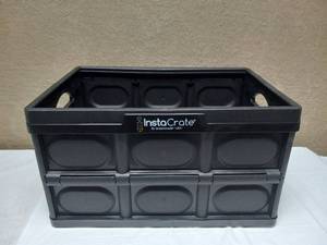 GREENMADE INSTACRATE COLLAPSIBLE BIN BLACK