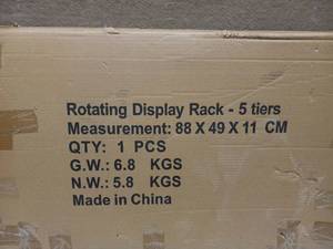 ROTATING DISPLAY RACK