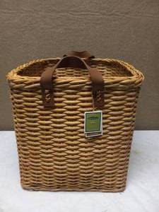 SMITH & HAWKEN RATTAN BASKET