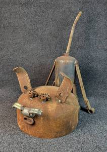 lot 3016 image: Curiosity, Welded Reclaimed Steel by Keith Dorn of Dorns Designs