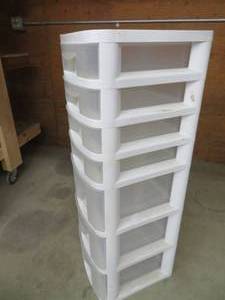 STYLE MASTER PLASTIC SHELF  DRAWERS
