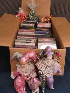 BOX OF VINTAGE CASSETTES