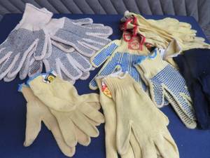 OVER 10 PAIR OF WORK GLOVES