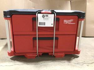 lot 82 image: PACKOUT 2-Drawer Tool box review pictures