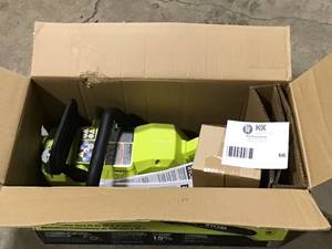 lot 66 image: Ryobi 14 40V Cordless Chainsaw customer return