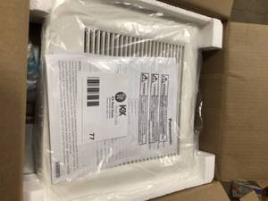 lot 77 image: Panasonic WhisperValue DC 5080100 CFM Ventilation Fan