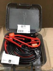 lot 28 image: Husky 20 ft Gauge Booster Cable