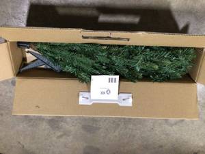 lot 7 image: Home Accents 3 ft Tacoma Pine Tree customer Return see pictures