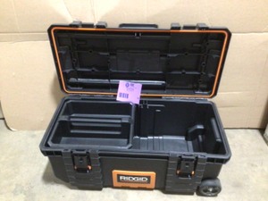 RIDGID 28 in. Mobile Job Box, Open Box