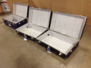 Lot of assorted storage chest units various sizes customer returns see pictures