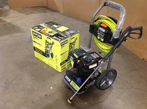 Lot of 2 Ryobi Preassure Washers various models customer returns see pictures