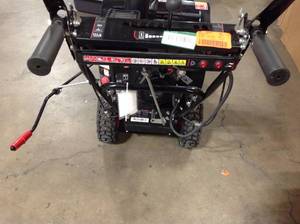 Legend Force 26in. Two-Stage Gas Snow Blower in working Condition  customer returns see pictures
