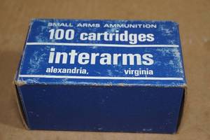 100 Interarms 9mm Luger Ammo