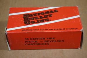 50 National Bullet Co .40 S&W 180 Gr JHP Ammo