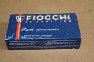 50 Fiocchi .40 S&W 170 Gr FMJ TC Ammo