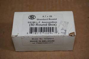 50 FNH 5.7 x 28mm 27 Gr HP Ammo