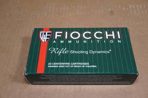 20 Fiocchi .22-250 Rem 55 Gr PSP Ammo