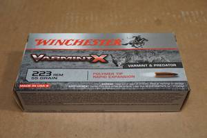 20 Winchester Varmint X .223 Rem 55 Gr Polymer Tip Ammo