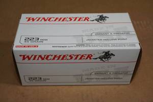 40 Winchester .223 Rem 45 Gr JHP Ammo