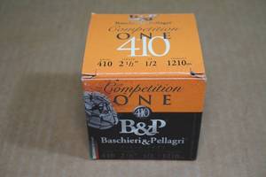 25 B&P Competition One .410 Gauge 2-12 7-12 Shot Shotshells