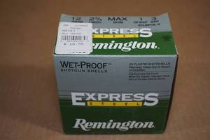 25 Remington Express 12 Gauge 2-34 Steel 3 Shot Shotshells
